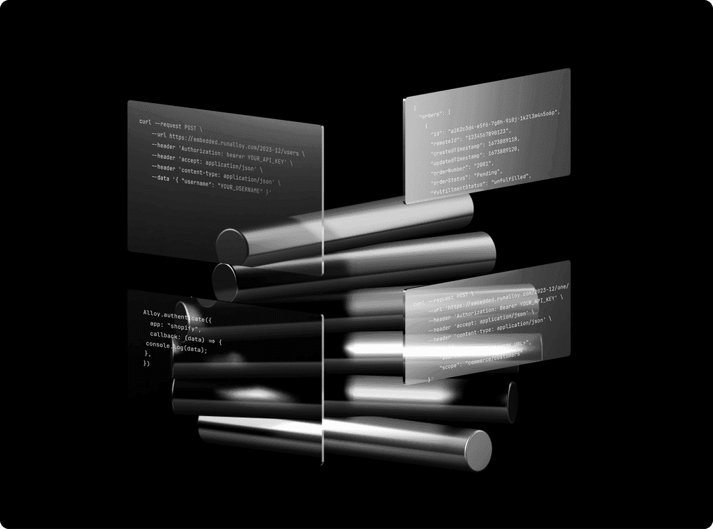 Alloy typographic construction